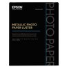 Epson Professional Media Metallic Gloss Photo Paper, 10.5 mil, 17 x 22, White, PK25 S045591